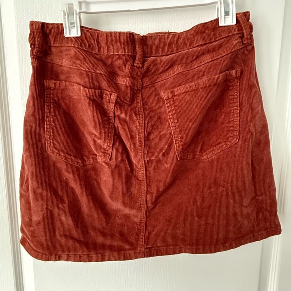 SO Brown A-Line Mini Skirt Casual - Picture 5 of 6
